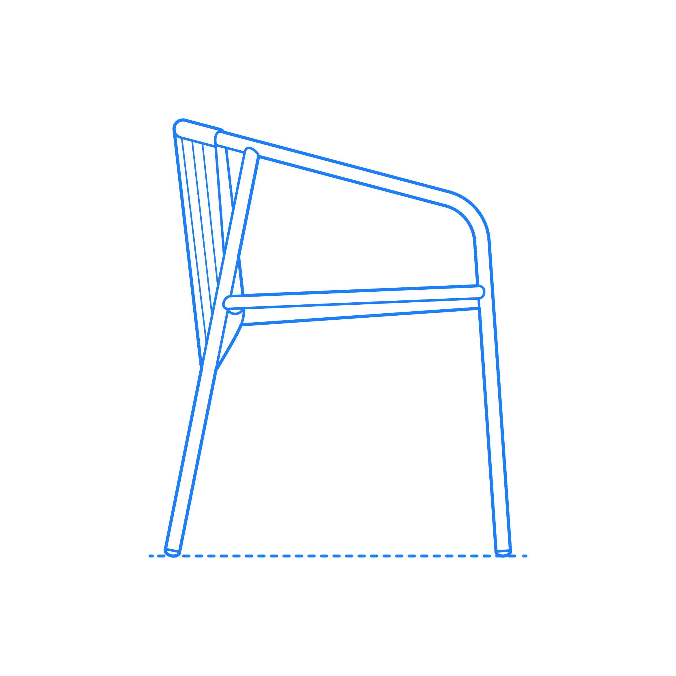 Furniture Outdoor Chairs Blu Dot Lookout Chair Svg Line Art Free Vectors
